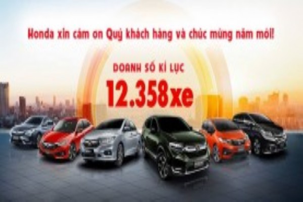 Ấn tượng 5 năm liên tiếp Honda Việt Nam tạo nên mốc kỷ lục về doanh số bán theo năm