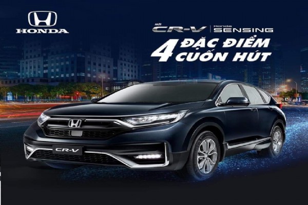 Xe Honda CRV Sen Sing mới 2020